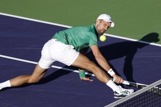 Novak Djokovic s'est incliné d'entrée à Indian Wells KEYSTONE/EPA/JOHN G. MABANGLO